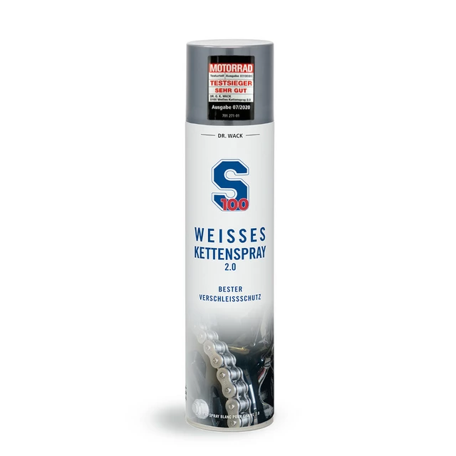 Kettenschmiermittel S100 White Chain Spray 2.0 400 ml