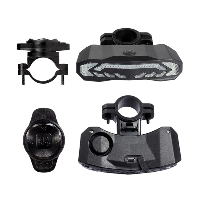 Fahrradrücklicht mit Alarm und Blinker inSPORTline Suryah