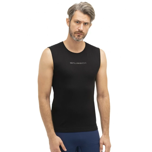 Brubeck 3D Run PRO Tank-Top für Herren - schwarz