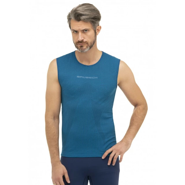Brubeck 3D Run PRO Tank-Top für Herren - Blau