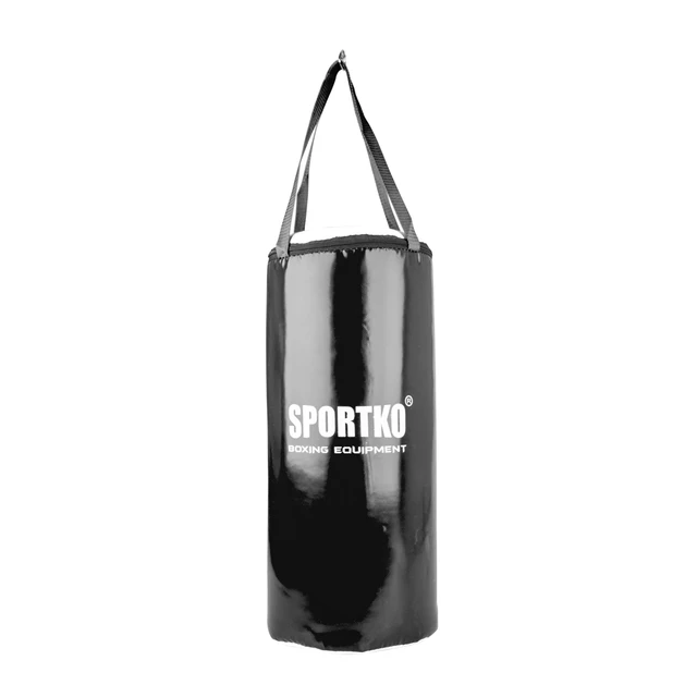 SportKO MP9 24x50 cm Kinder Boxsack - schwarz-weiß - schwarz-weiß