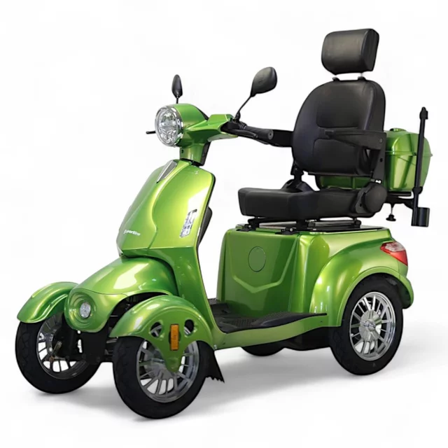 inSPORTline Antun Elektro-Quad mit Anhänger - grün