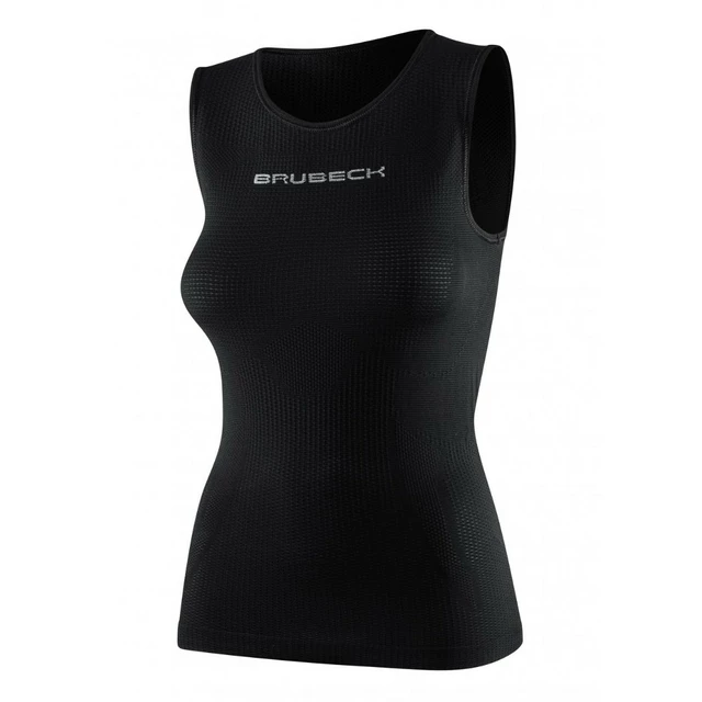 Brubeck 3D Run PRO Damen-Tank-Top - schwarz