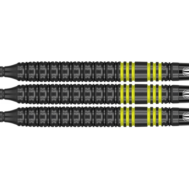 Darts Target Vapor8 Schwarz Gelb 80% 3Stück