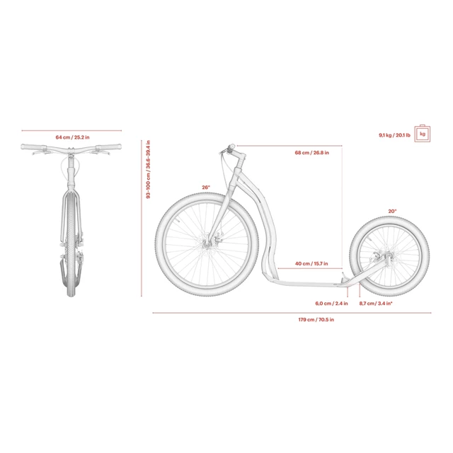Scooter Yedoo Trexx Disc 26/20"