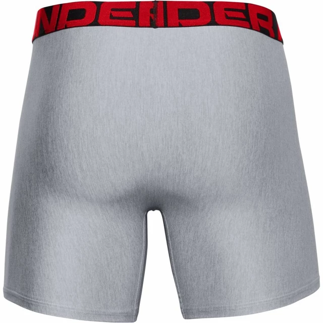 Under Armour UA Tech 6in Herren Boxershorts 2 Paar - Mod Gray Light Heather