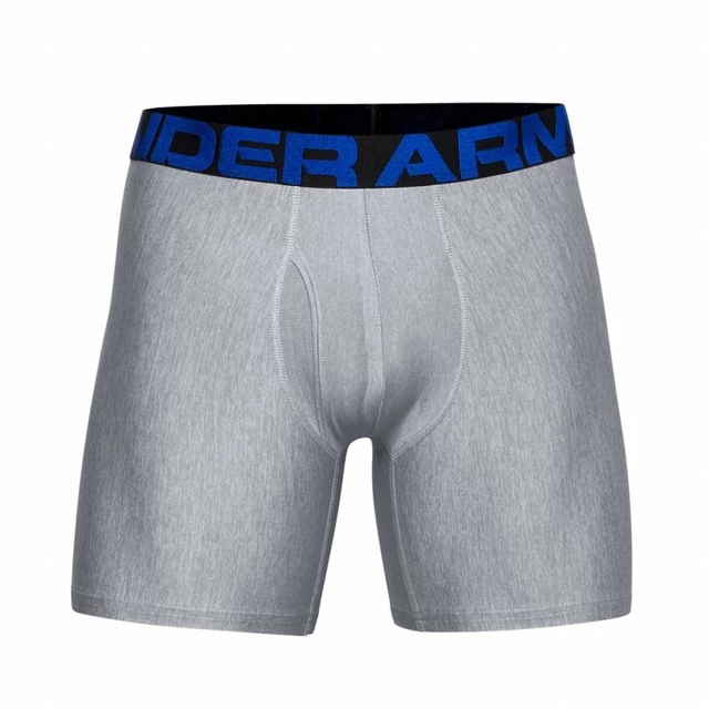 Under Armour UA Tech 6in Herren Boxershorts 2 Paar - Mod Gray Light Heather