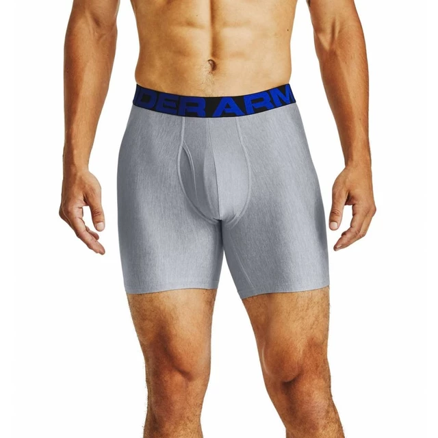 Under Armour UA Tech 6in Herren Boxershorts 2 Paar - Mod Gray Light Heather