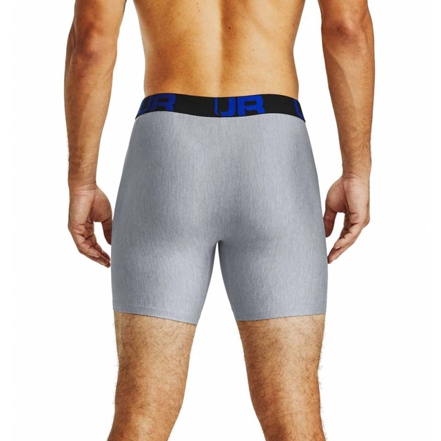 Under Armour UA Tech 6in Herren Boxershorts 2 Paar - Mod Gray Light Heather