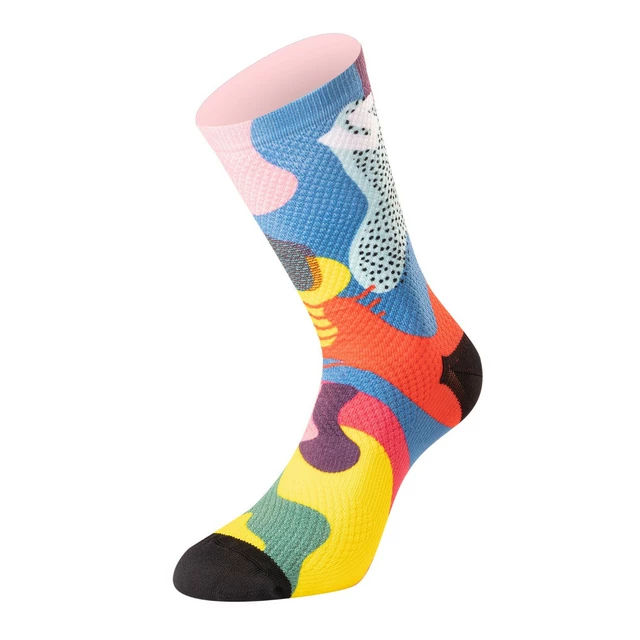 Undershield Funky Camo Socken rosa/blau/gelb