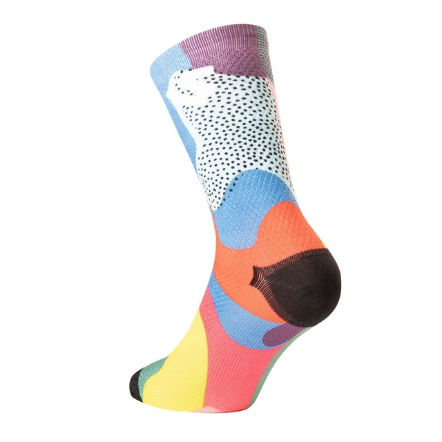 Undershield Funky Camo Socken rosa/blau/gelb