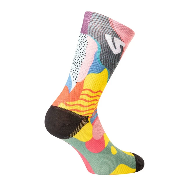 Undershield Funky Camo Socken rosa/blau/gelb