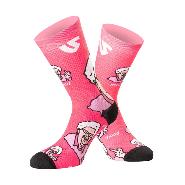 Unterziehsocken Granny rosa