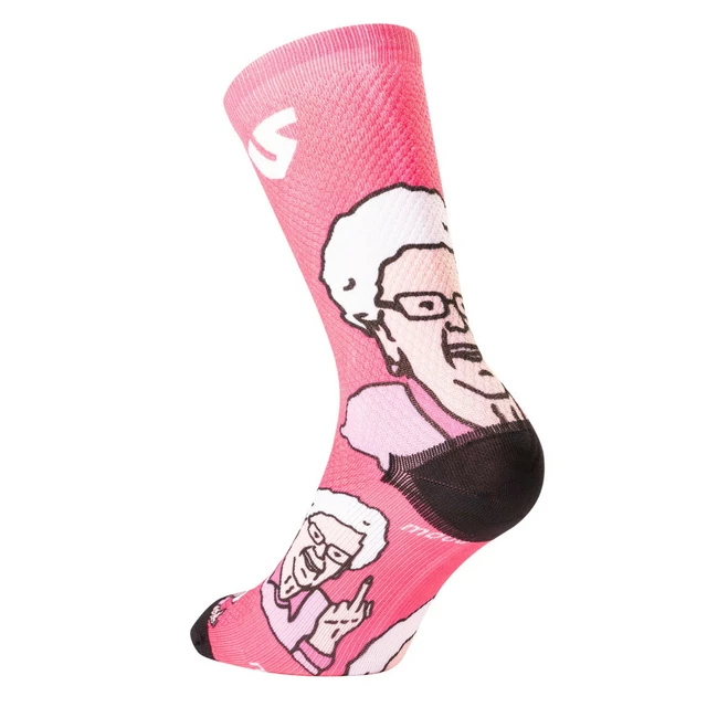Unterziehsocken Granny rosa