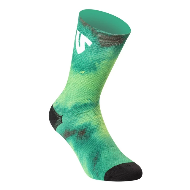 Undershield Tye Dye Socken Grün