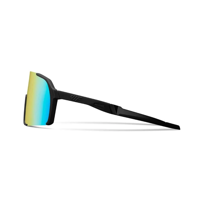 VIF One Schwarz und Gold Polarisierte Sonnenbrille