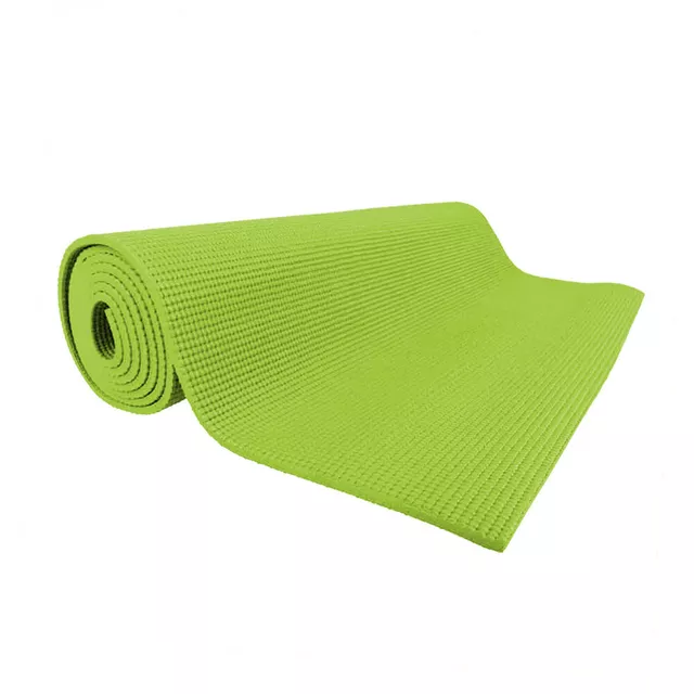 inSPORTline Yoga Isomatte 173x60x0,5 cm - lila - grellgrün