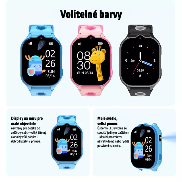 inSPORTline Melino intelligente Uhr für Kinder