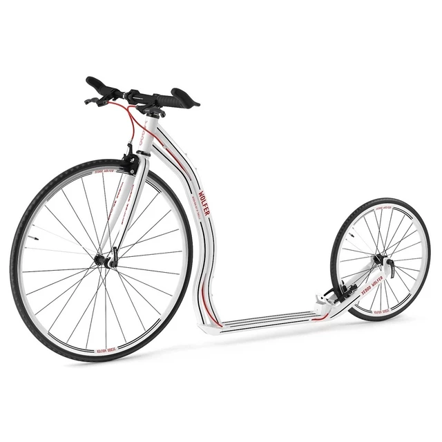 Der Tretroller Yedoo Wolfer - weiß