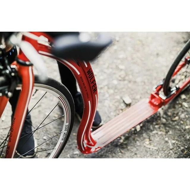 Der Tretroller Yedoo Wolfer - weiß