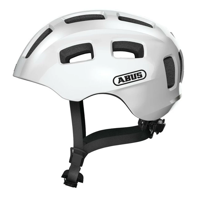 Kinderfahrradhelm Abus Youn-I 2.0 - Gletscherblau - Pearl Weiss