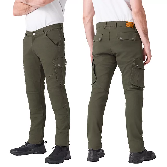 W-TEC Nuksan Motorradhosen - grün