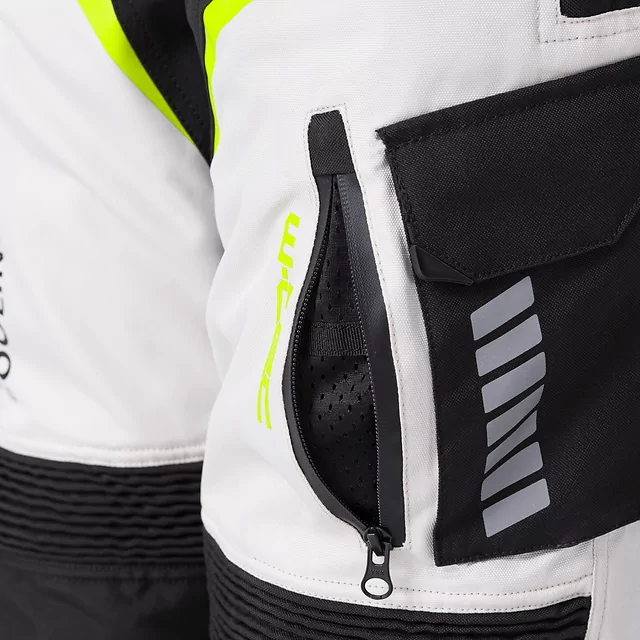 W-TEC Warao Damen-Moto-Hose - schwarz-blau