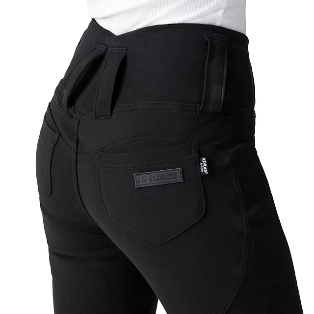 W-TEC Nombutta Damen-Moto-Leggings mit Aramid - schwarz