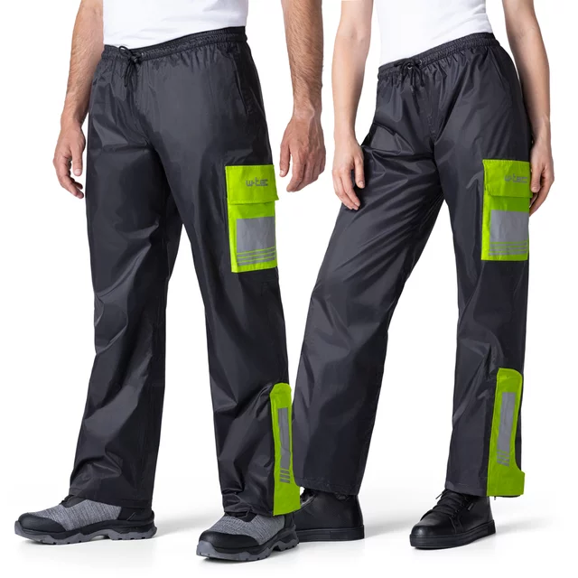 W-TEC Colnari Motorrad-Hose - schwarz-fluo green - schwarz-fluo green