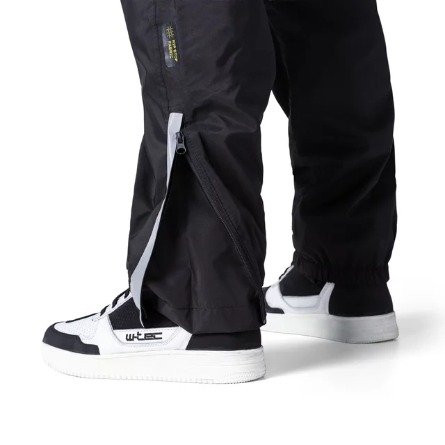 W-TEC Rinstop Motorrad-Regenhose - schwarz