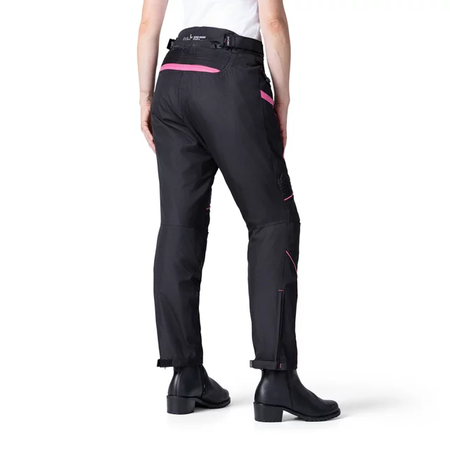 W-TEC Durmanes Damen-Moto-Hose - schwarz-rosa