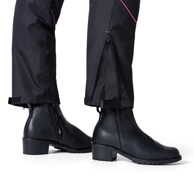 W-TEC Durmanes Damen-Moto-Hose - schwarz-rosa