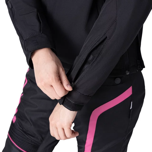 W-TEC Annorack Lady Softshell-Motorradjacke für Damen - černo-písková