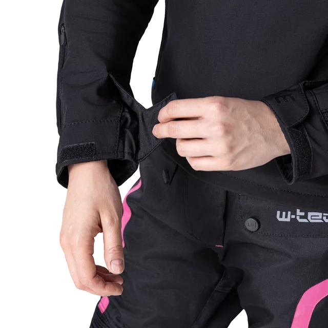 W-TEC Annorack Lady Softshell-Motorradjacke für Damen - černo-písková