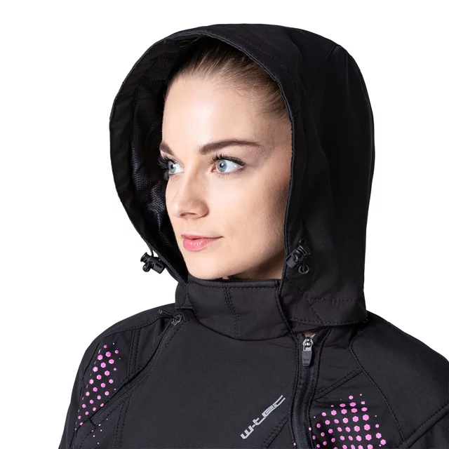 W-TEC Annorack Lady Softshell-Motorradjacke für Damen - černo-písková