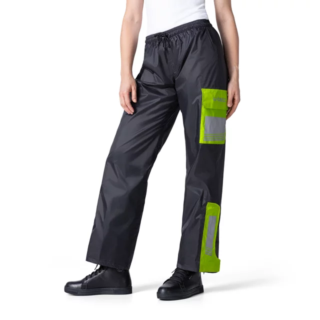 W-TEC Colnari Motorrad-Hose - schwarz-fluo green