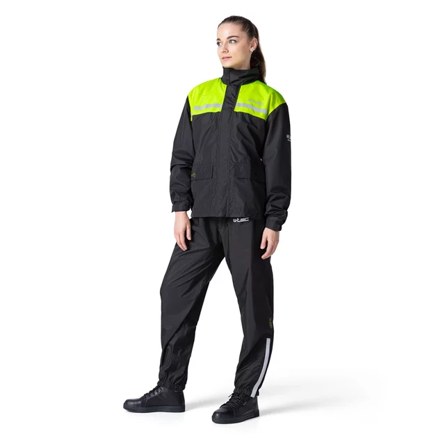 W-TEC Rinstop Motorrad-Regenhose - schwarz