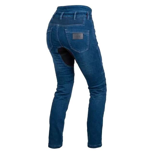 Damen-Moto-Jeans W-TEC Biterilla Eva Lady - blau
