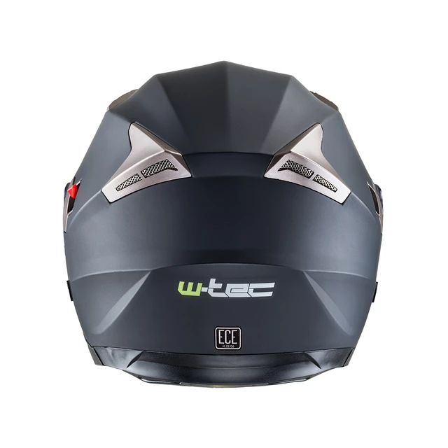 W-TEC Putta Motorrad-Helm - schwarz matt