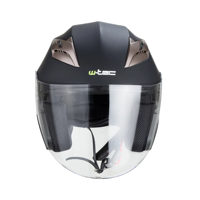 W-TEC Putta Motorrad-Helm - schwarz matt