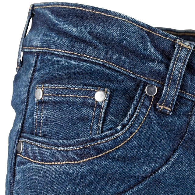 W-TEC Kavec Damen Motorradjeans - dunkelblau