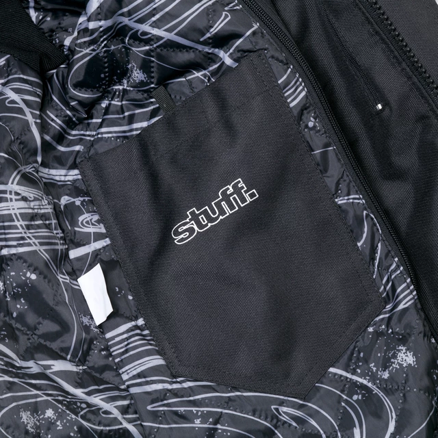 Lange Herren Motorsportjacke W-TEC NF-2205 - schwarz-grün