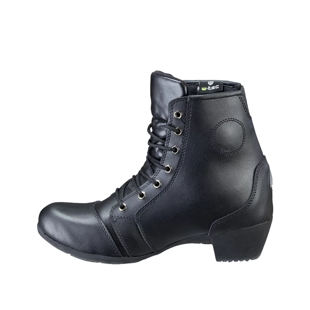 Damen Motorrad Lederstiefel W-TEC NF-6092 - schwarz