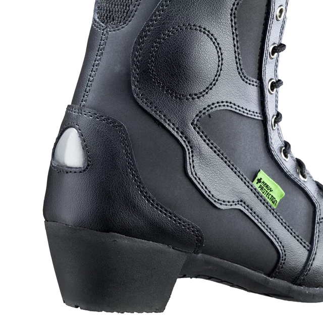 Damen Motorrad Lederstiefel W-TEC NF-6092 - schwarz