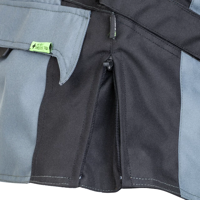 W-TEC Astair Motorradjacke - schwarz-grau-grün