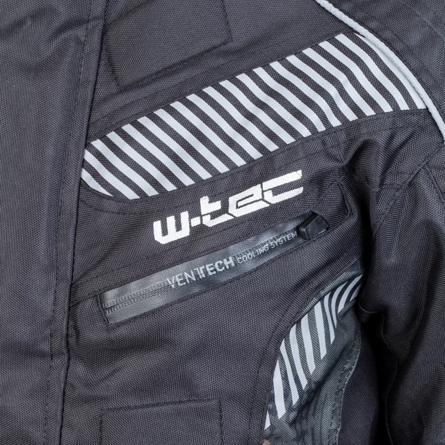 W-TEC Kamicer NF-2100 Herren-Motorradjacke - schwarz-rot