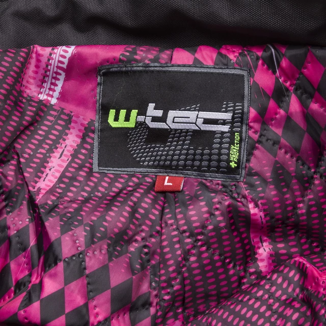 W-TEC NF-2683 Damen Motorradhose - schwarz-weiß