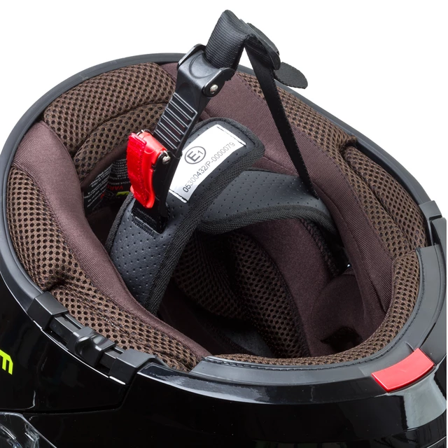 Klappbarer Motorradhelm W-TEC V270 - schwarz