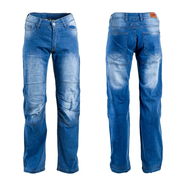 W-TEC Davosh Herren Motorradjeans - blau
