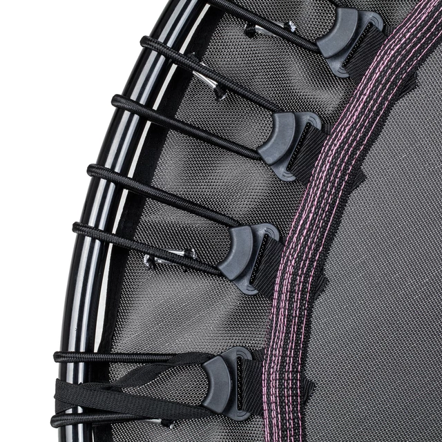 inSPORTline Cordy 114 cm Trampolin mit Haltegriffstange - rosa